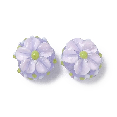 Handmade Lampwork Enamel Beads LAMP-Z020-05A-1
