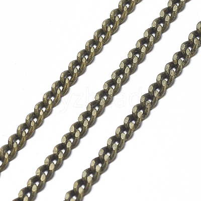 Brass Twisted Chains CHC-S108-AB-NF-1