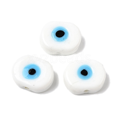Handmade Evil Eye Lampwork Beads LAMP-G168-02-06-1