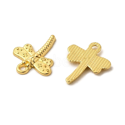 Tibetan Style Dragonfly Alloy Pendants TIBEP-A718-G-NR-1