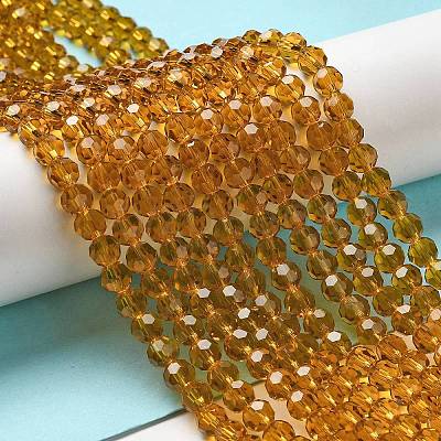 Transparent Glass Beads EGLA-A035-T6mm-D04-1