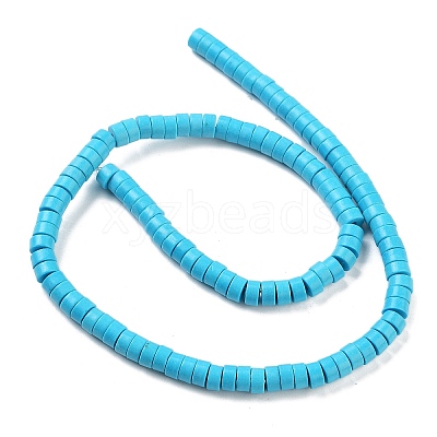Synthetic Turquoise Beads Strands TURQ-G110-6x3mm-06-1