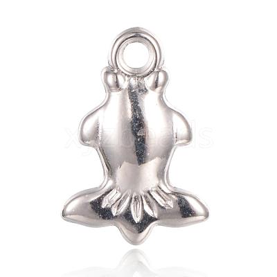 Goldfish CCB Plastic Pendants CCB-J028-19P-1
