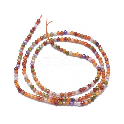 Cubic Zirconia Beads Strands G-G792-47-A-1