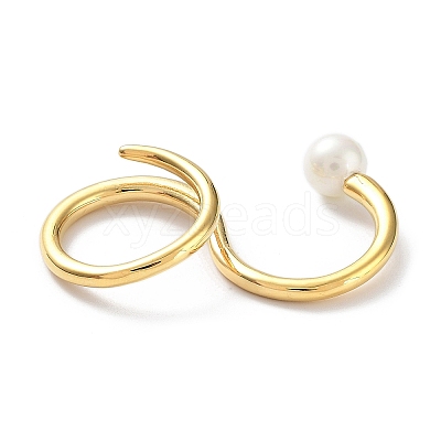 304 Stainless Steel Double Rings RJEW-B046-01G-03-1