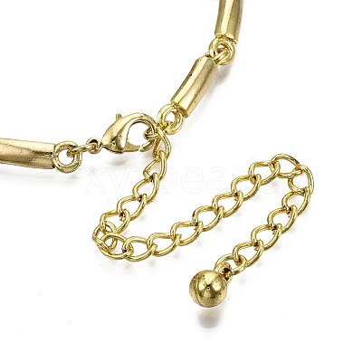 Electroplated Alloy Link Bracelets BJEW-T012-010-RS-1