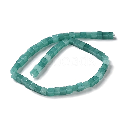 Natural Dyed White Jade Beads Strands G-Q008-C01-01B-1
