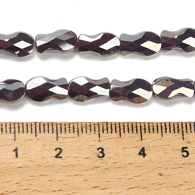 Electroplate Glass Beads Strands EGLA-P066-01A-AB01-1