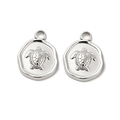 Non-Tarnish 304 Stainless Steel Pendants STAS-B032-14P-1