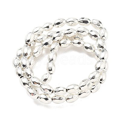 Synthetic Magnetic Hematite Beads Strands G-P518-07P-1