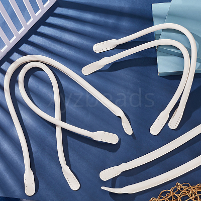 8Pcs 4 Style PU Leather Sew on Bag Handles PURS-WR0001-26A-1