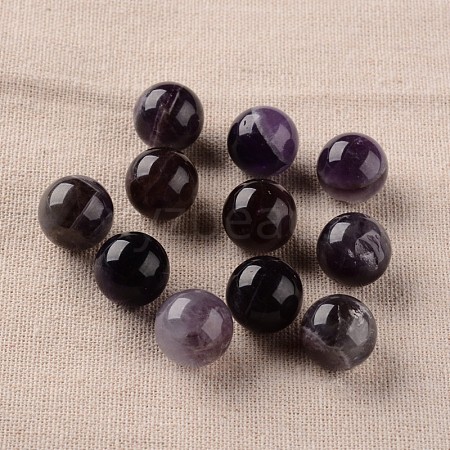 Natural Amethyst Round Ball Beads X-G-I170-16mm-13-1