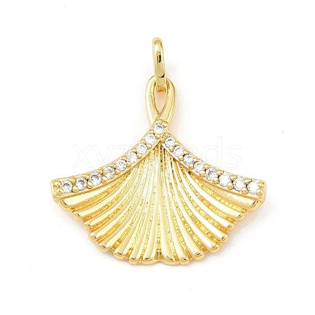 Brass Micro Pave Cubic Zirconia Pendants LS-KK-K411-08G-1