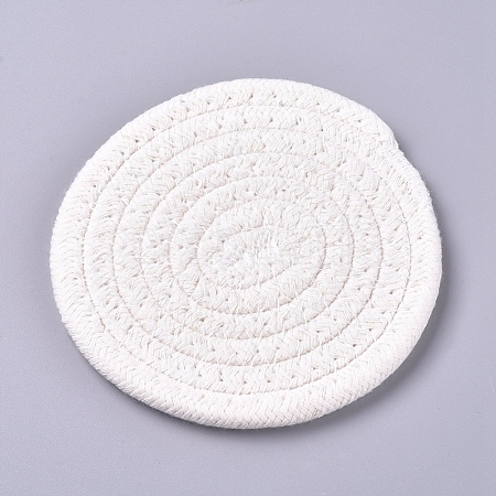 Cotton Thread Weave Hot Pot Holders DIY-WH0157-52B-1