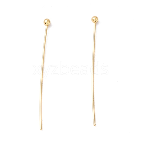 Brass Ball Head Pins X-KK-WH0058-02C-G01-1