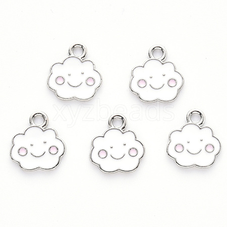 Alloy Enamel Charms X-ENAM-S121-072-P-1