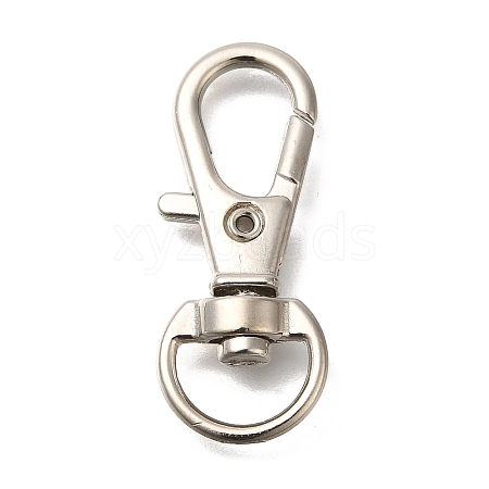 Alloy Swivel Lobster Claw Clasps FIND-H006-02P-1