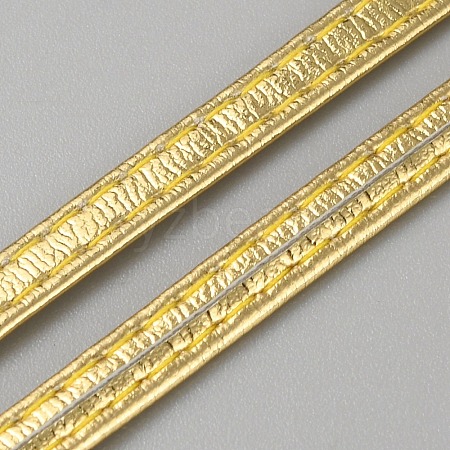 Flat PU Leather Cord DIY-WH0430-541G-1
