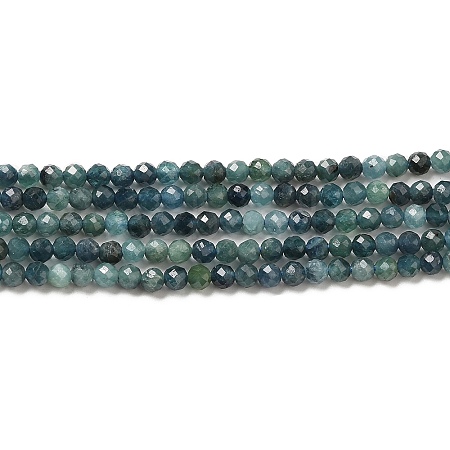 Natural Blue Tourmaline Beads Strands G-E608-A05-B-1