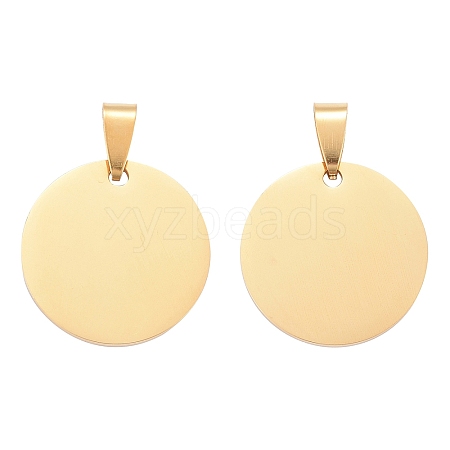 Ion Plating(IP) 304 Stainless Steel Pendants LS-STAS-I311-05A-G-1