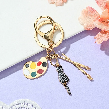 Alloy Enamel Keychain KEYC-YW00026-03-1