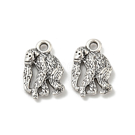 Tibetan Style Alloy Pendants TIBE-Q098-07A-1