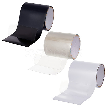 AHADEMAKER 3 Rolls 3 Colors PVC Waterproof Repair Adhesive Tape AJEW-GA0004-81-1