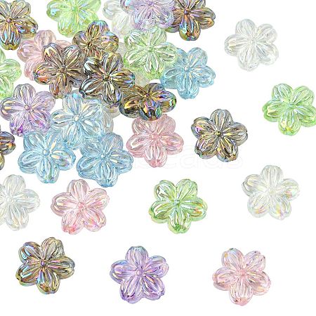 Colorful Resin Beads RESI-CJC0027-14-1