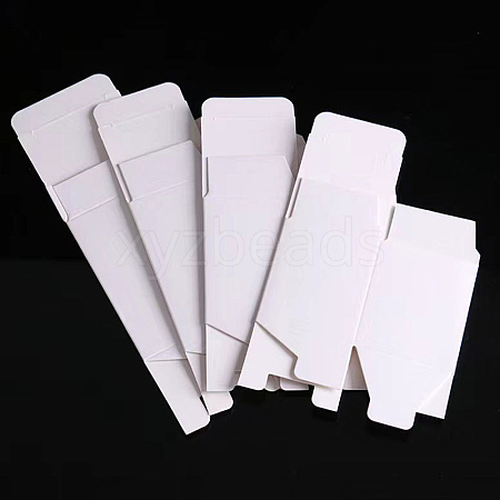 Folding Paper Storage Boxes CON-WH0093-07-1