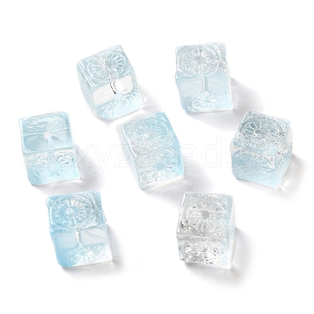 Transparent Glass Beads GLAA-A012-04B-1