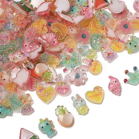 Epoxy Resin Cabochons CRES-MSMC003-04-1