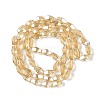 Electroplate Glass Beads Strands GLAA-Q101-03A-PL02-2