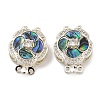 Brass Micro Pave Cubic Zirconia Box Clasps KK-U037-39P-2