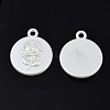 Acrylic Imitation Pearl Pendants OACR-N134-012-4