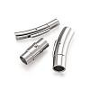 Yilisi 304 Stainless Steel Bayonet Clasps & Magnetic Screw Clasps STAS-YS0001-04P-19