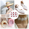 Flower Polyester Eyelash Lace Trim Ribbon OCOR-WH20003-03B-03-6
