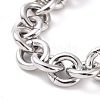 Tarnish Resistant 304 Stainless Steel Rolo Chain Bracelets BJEW-F433-01P-2