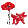2Pcs 2 Styles Cloth Sewing Ornaments DIY-FH0010-18-1