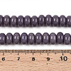 Opaque Spray Painted Glass Beads X-GLAA-ZX008-8mm-18S-4