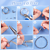   201 Stainless Steel Wire DIY Jewelry Making Kit DIY-PH0021-74-4