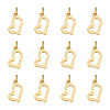 Unicraftale 12Pcs Ion Plating(IP) 304 Stainless Steel Charms STAS-UN0055-62-1