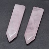 Natural Rose Quartz Cabochons G-P384-E05-2