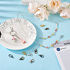 120Pcs 8 Colors Zinc Alloy Lobster Claw Clasps FIND-BT0001-22-9