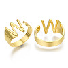 Alloy Cuff Finger Rings X-RJEW-S038-195W-G-NR-1