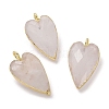 Natural Quartz Crystal Pendants G-G012-12G-06-1