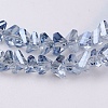 Electroplate Glass Beads Strands EGLA-J145-6mm-PL02-3