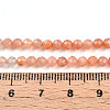 Natural Sunstone Beads Strands G-T141-67-6