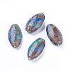 Handmade Foil Glass Lampwork Beads LAMP-G137-D05-1