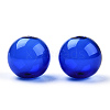 Transparent Blow High Borosilicate Glass Globe Beads X-GLAA-T003-09F-2
