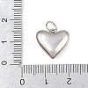 304 Stainless Steel Rhinestone Pendants RB-CBA40D0-06P-3